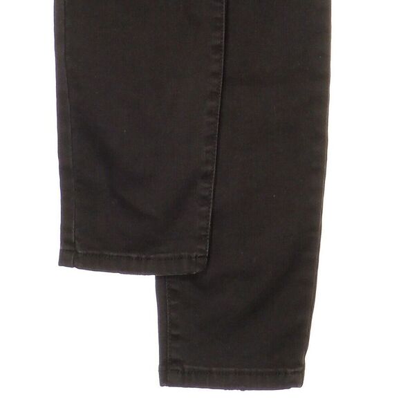 BLANKNYC Skinny Ankle Pants 28 Black Intro Distressed Womens Measure 27x25.5 - Picture 6 of 13